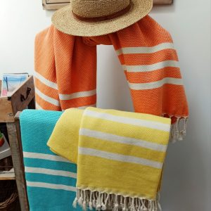 Fouta peshtemal grain de café Sable