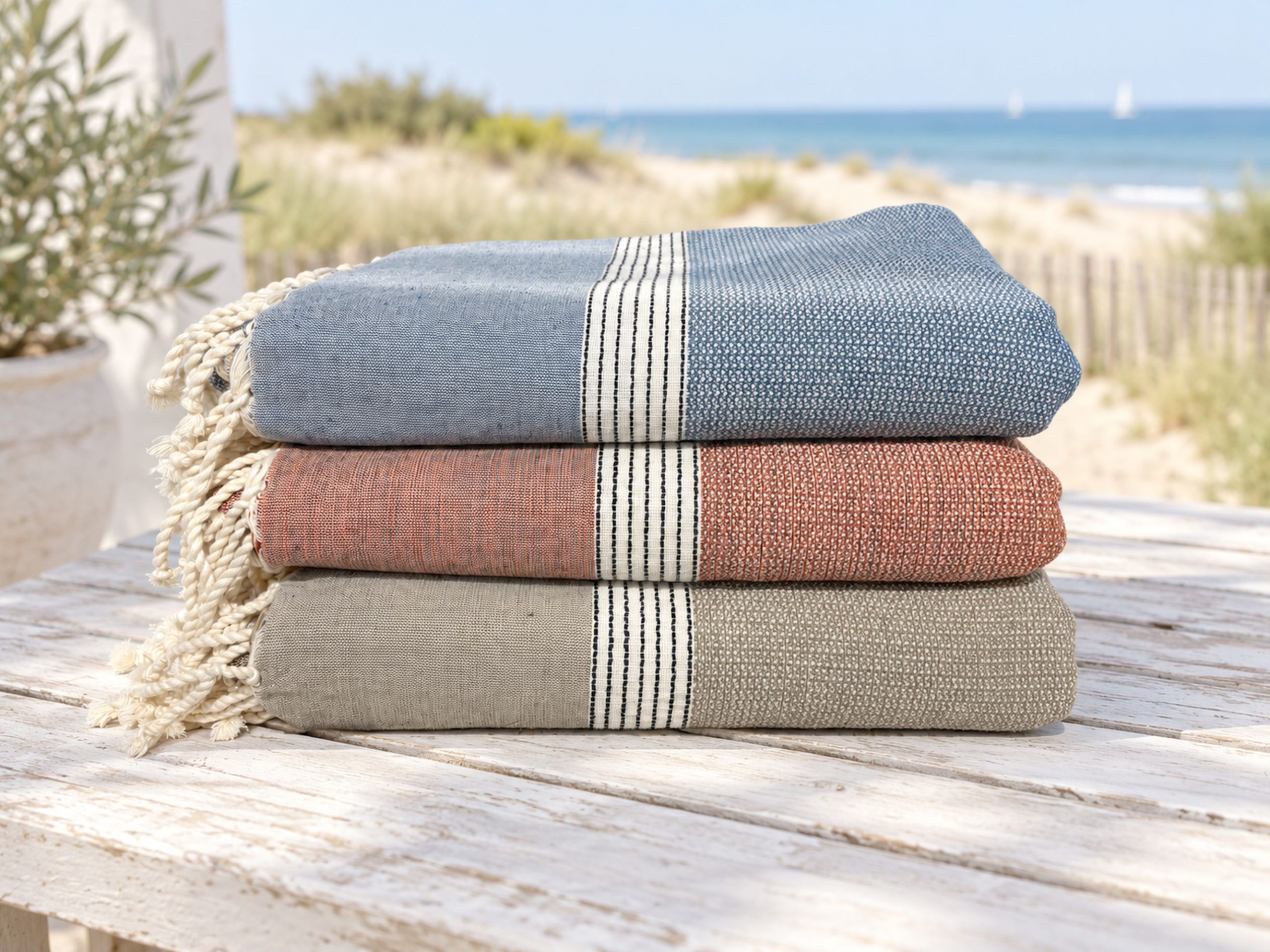 AMBIANCE NOMADE TRIO Jeté Nomade XXL 200 x300 cm – Image 1